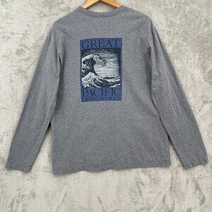 Patagonia Great Pacific Iron Works Great Wave Long Sleeve Tee USA Made